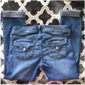 Hudson cropped jeans